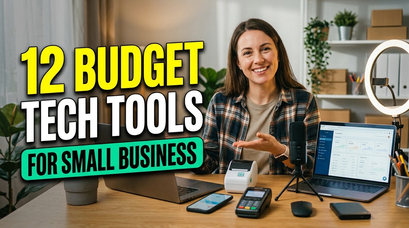 Affordable Tech Tools for Small Business Owners: 12 Budget-Friendly Picks