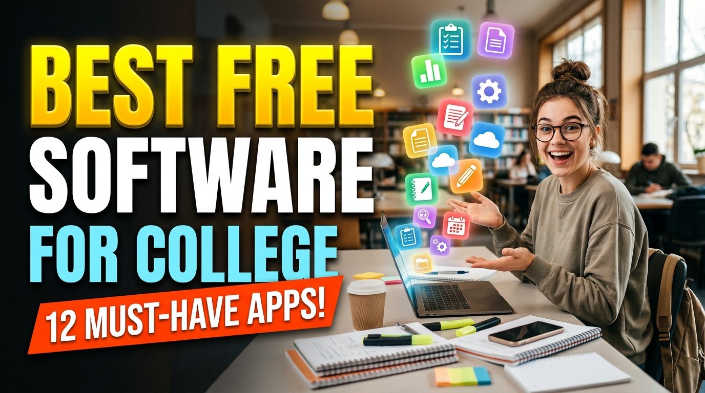 Best Free Software for College Students: 12 Must-Have Apps