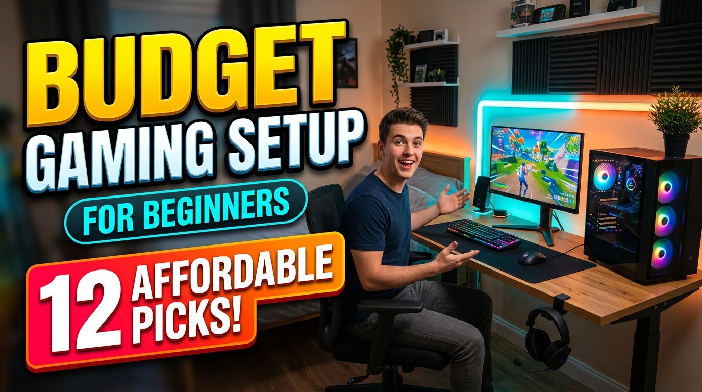 Budget Gaming Setup for Beginners: 12 Affordable Picks