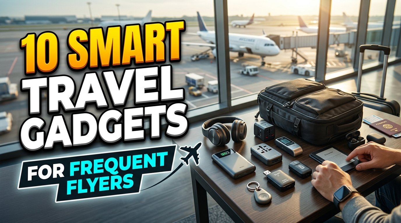 Essential Travel Tech for Frequent Flyers: 10 Smart Gadgets