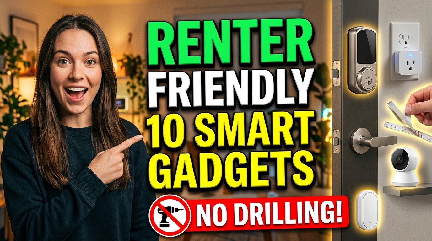 Renter-Friendly Smart Home Gadgets: 10 Picks That Need No Drilling